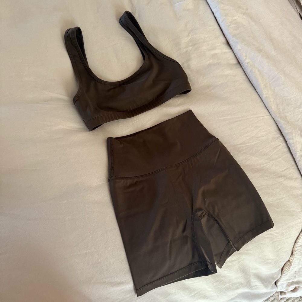 VEHLA Dark Brown Bike Shorts